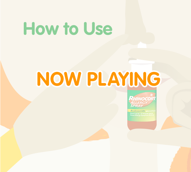 How To Use RHINOCORT® Video Tout